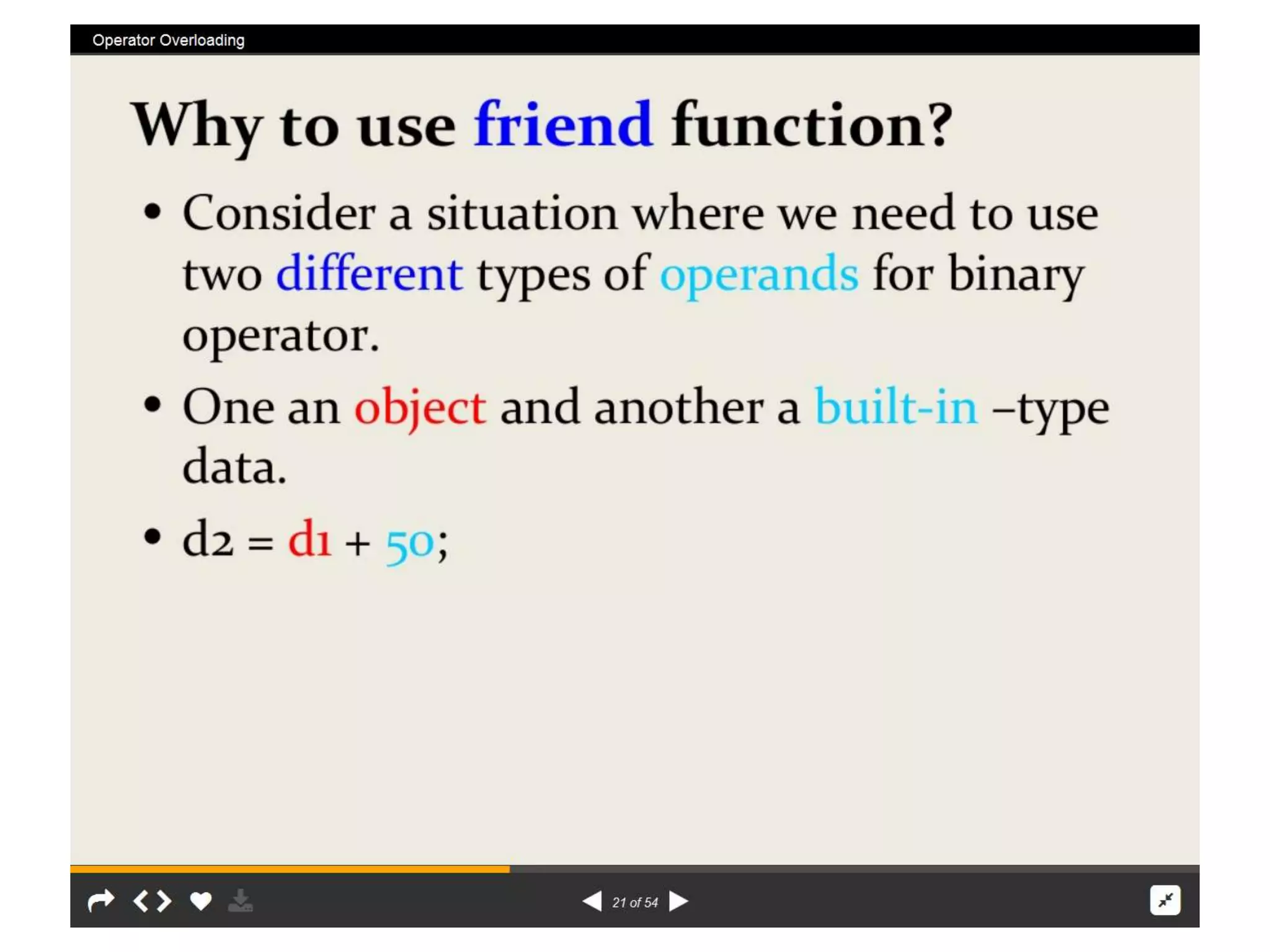 Operator overload  rr