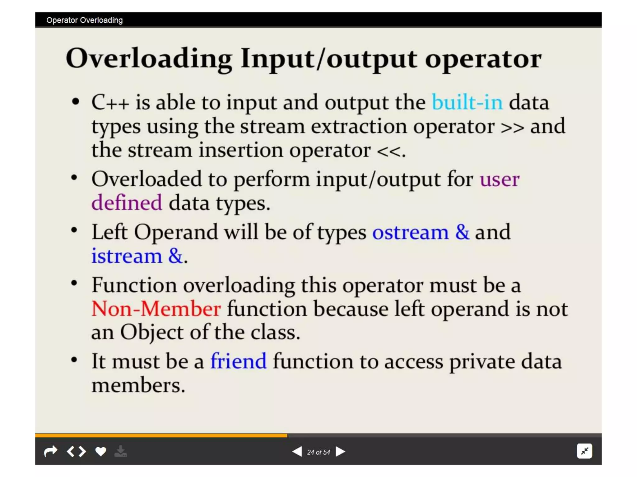 Operator overload  rr