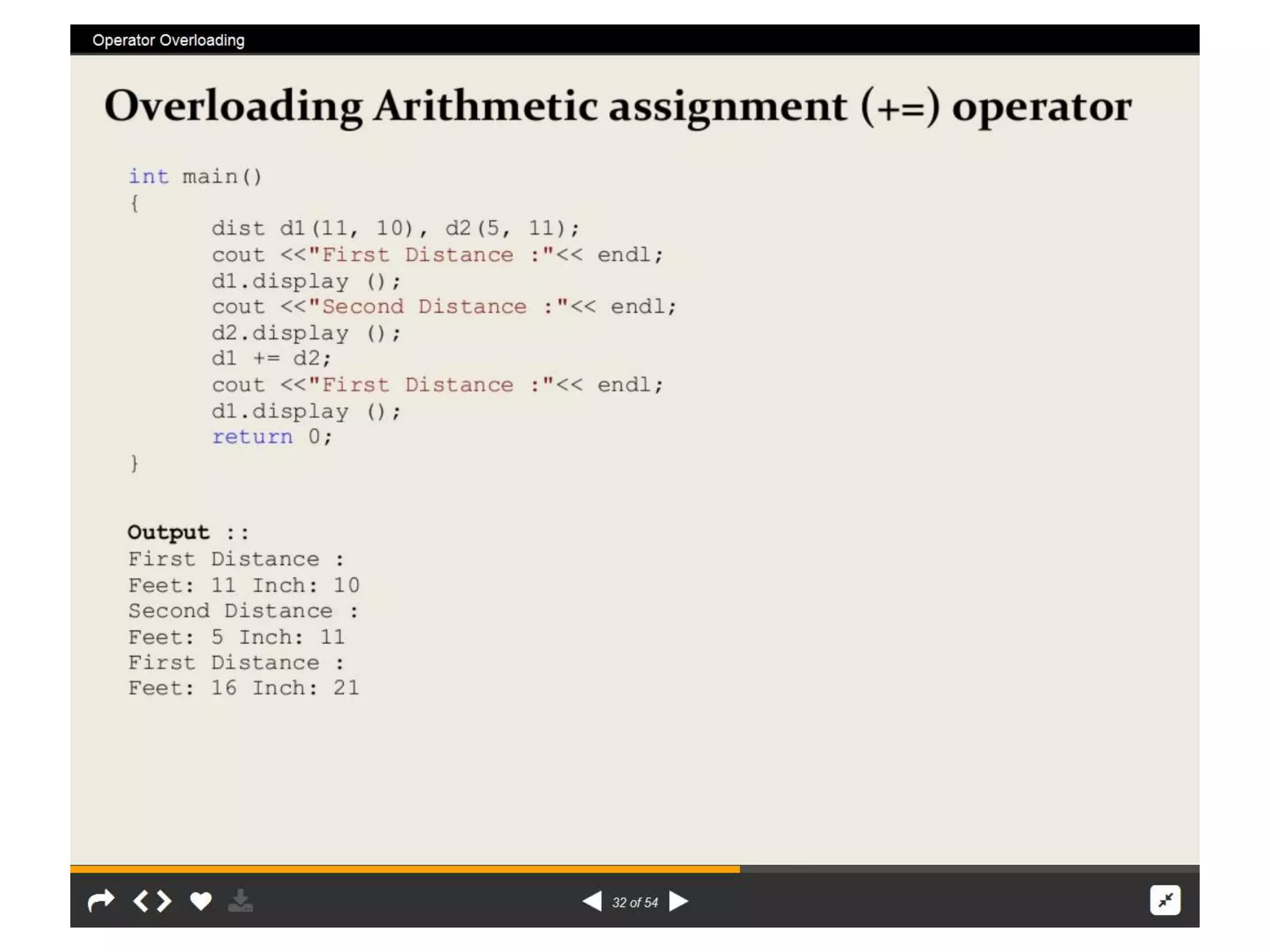 Operator overload  rr