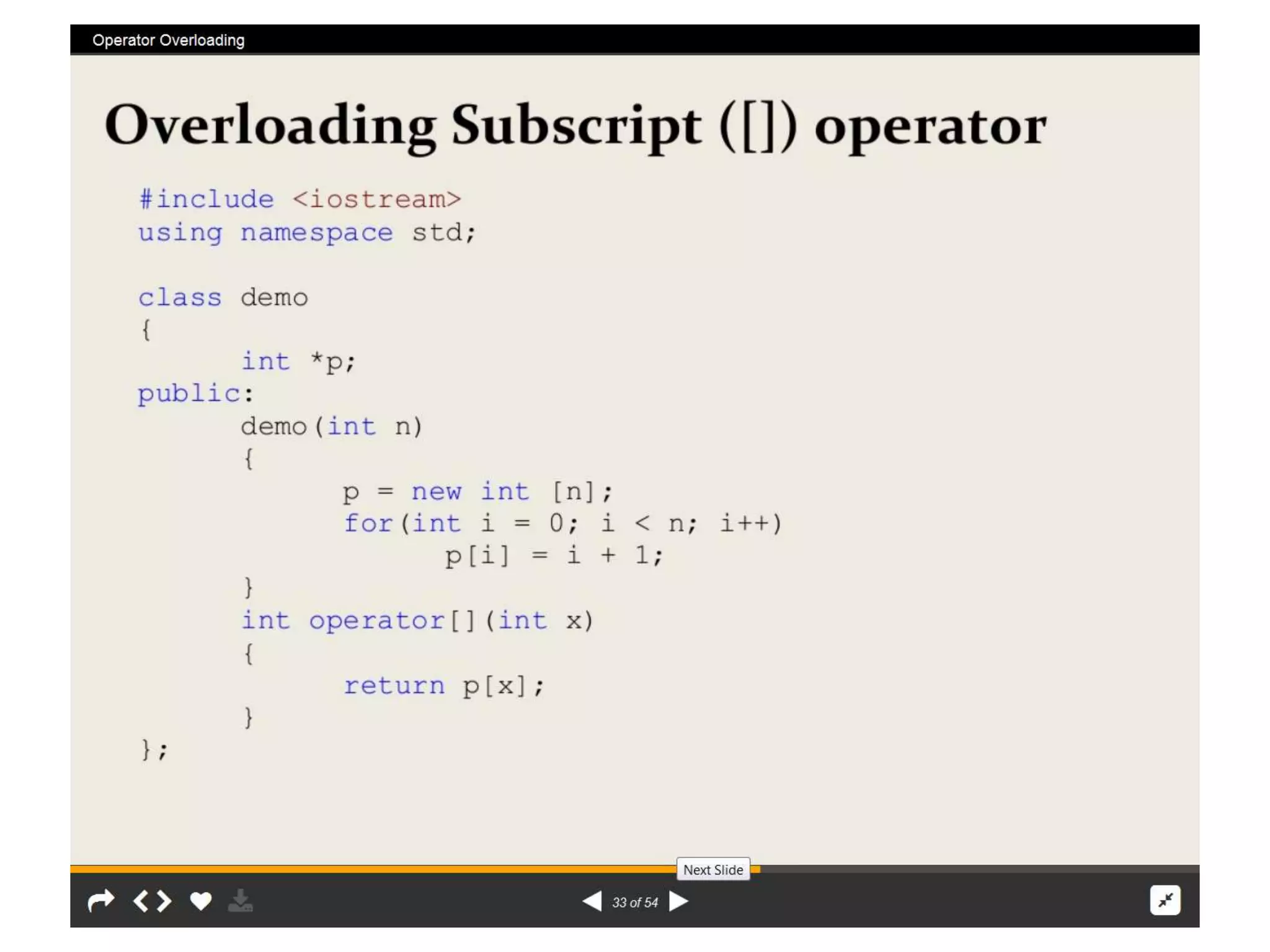Operator overload  rr