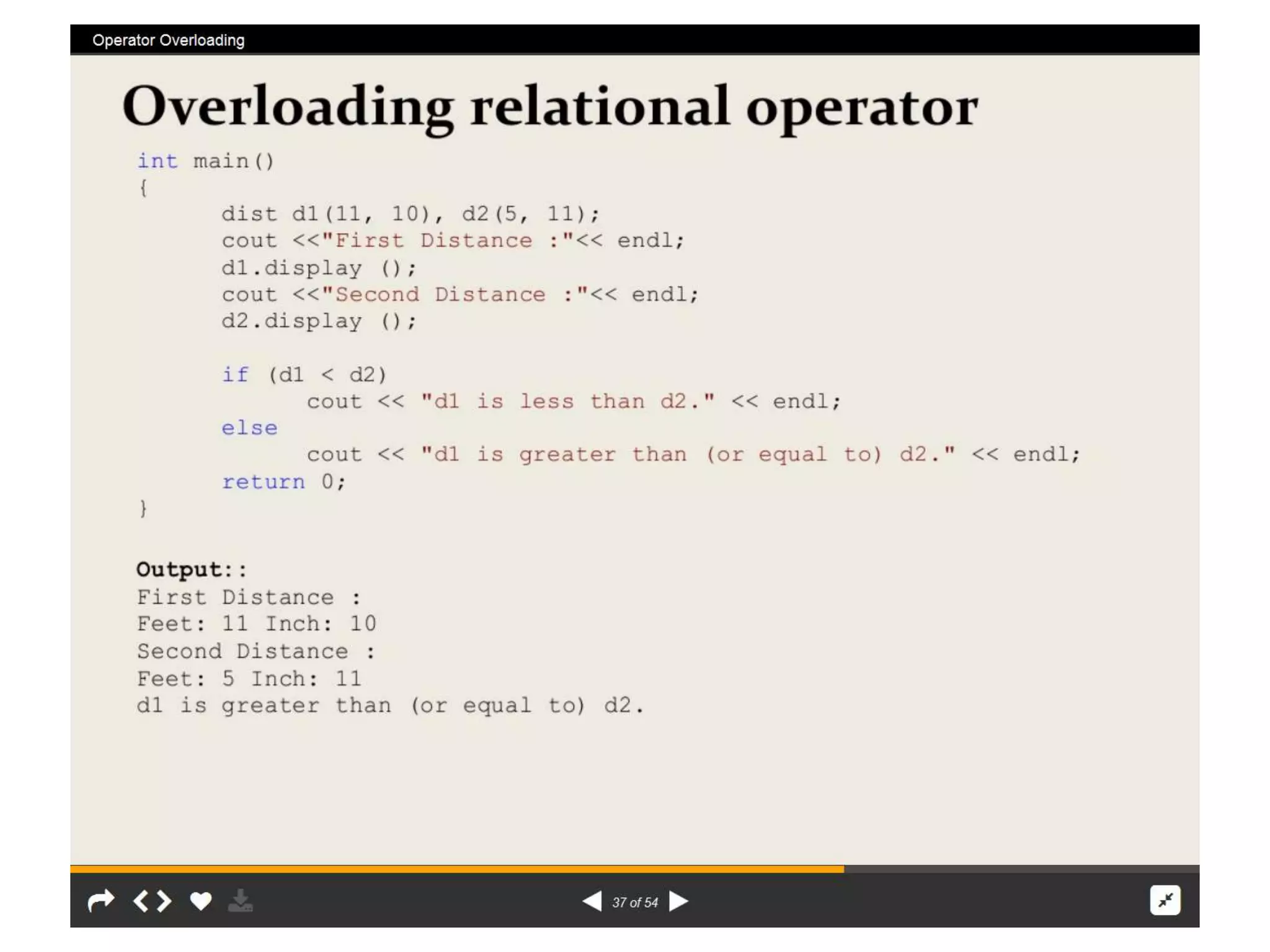 Operator overload  rr