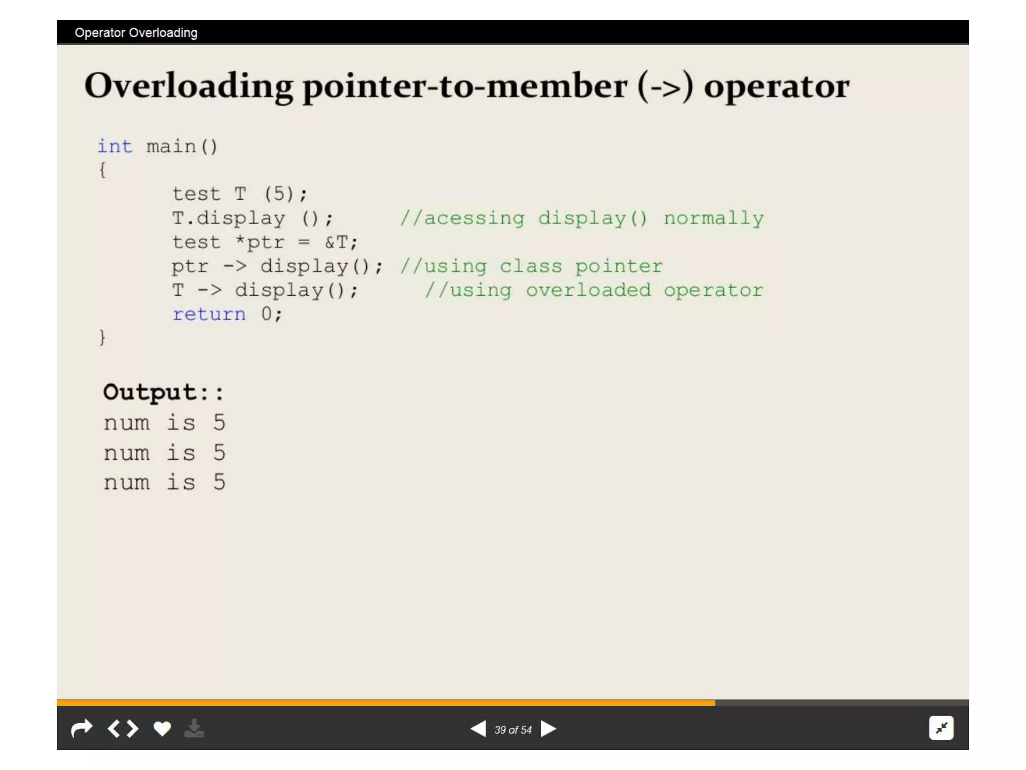 Operator overload  rr