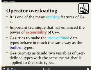 Operator overload  rr
