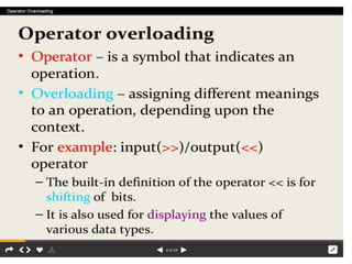 Operator overload  rr