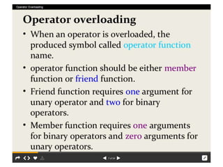 Operator overload  rr