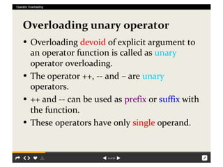 Operator overload  rr