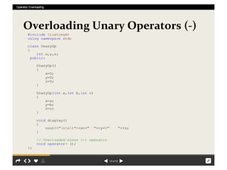 Operator overload  rr