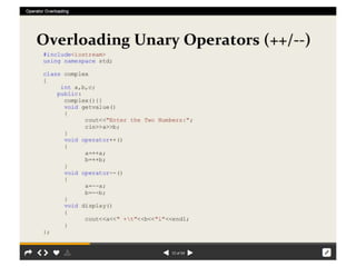 Operator overload  rr