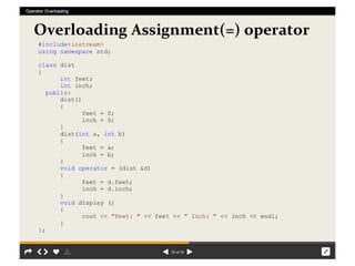 Operator overload  rr