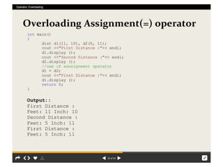 Operator overload  rr