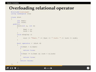 Operator overload  rr