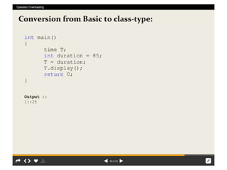Operator overload  rr