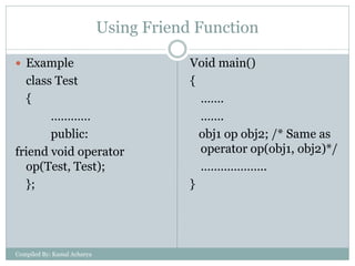 Operator overloading | PDF