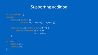 overloading operator