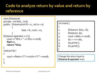Operator overloading | PPT