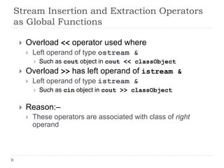 Operator overloading | PPT