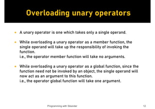 Operator Overloading in C++ | PDF | Programming Languages | Computing