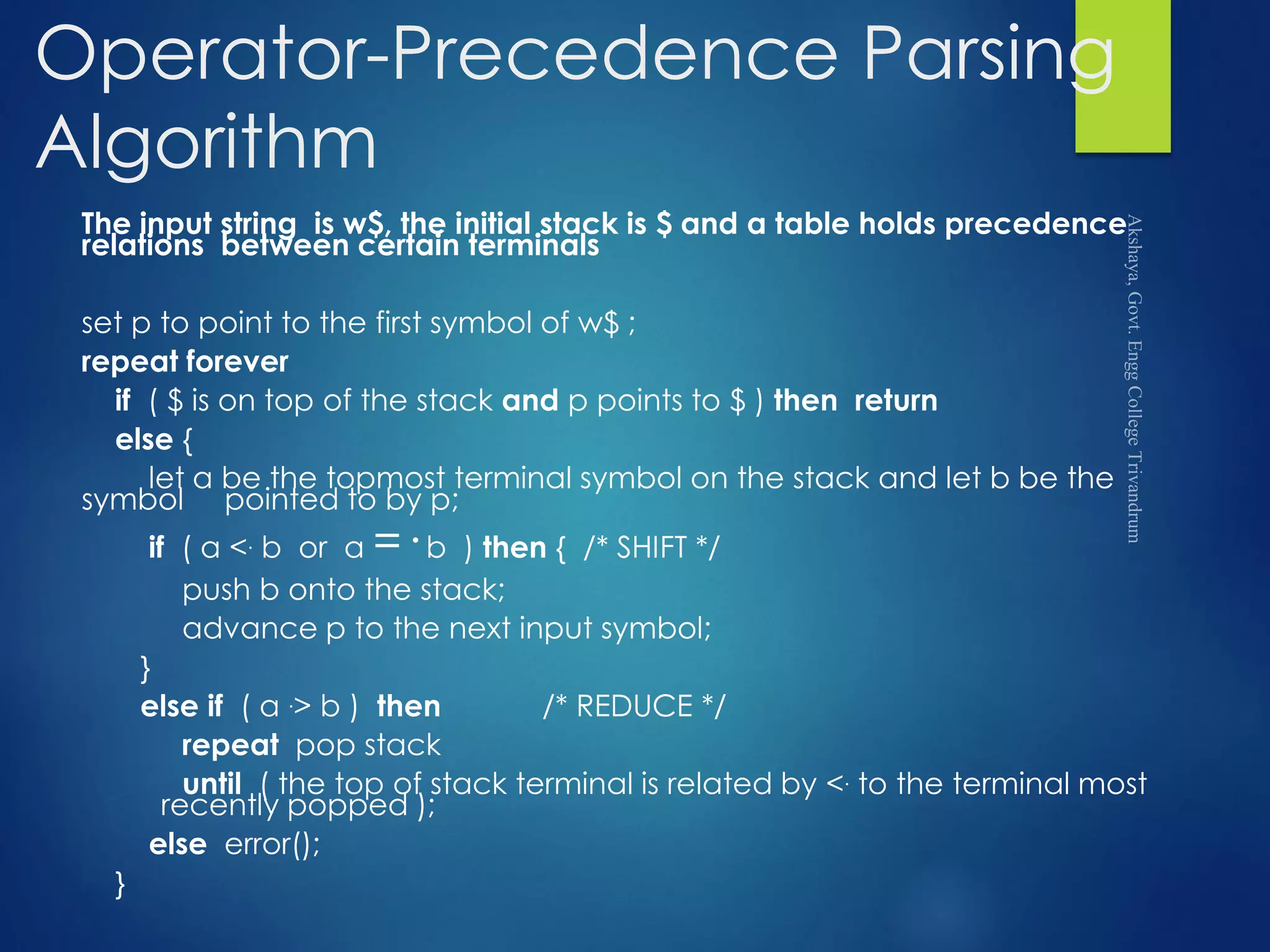 Operator precedence | PDF | Programming Languages | Computing