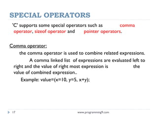 operators-140521024109-phpapp01 in C Programming.ppt