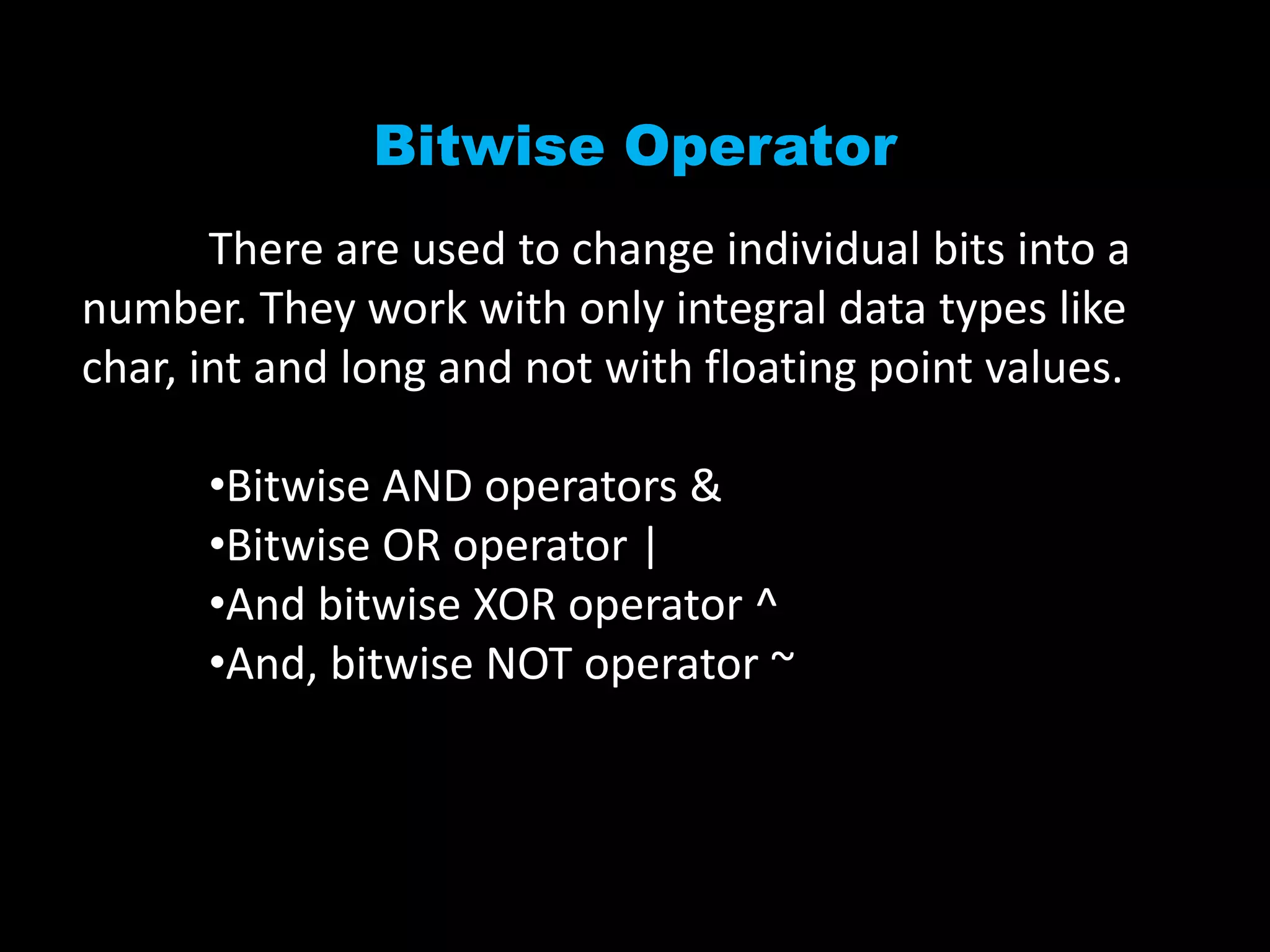 Operators | PPT