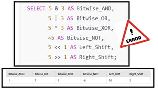 OPerators.pptx Best topics dbms.   Good one