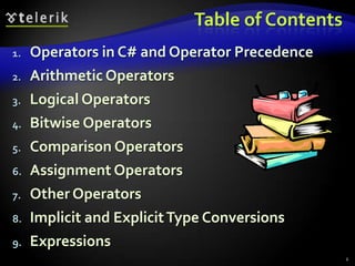 Operators expressions-and-statements