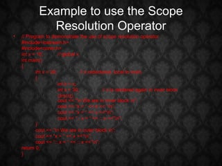 Operators in C++ | PPT