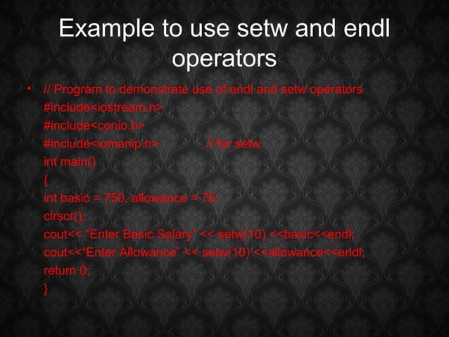 Operators in C++ | PPT