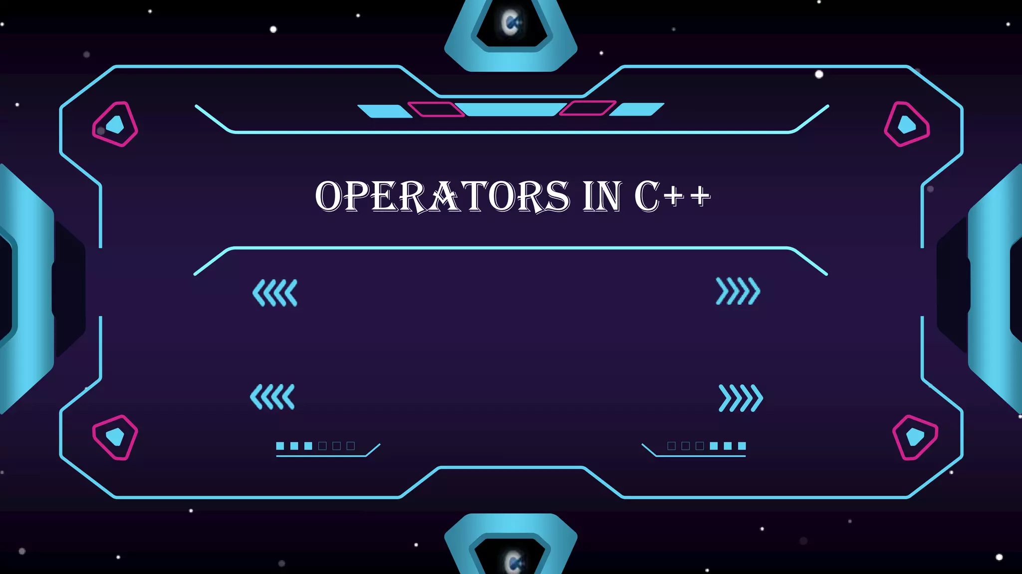 OPERATORS IN C++
 
