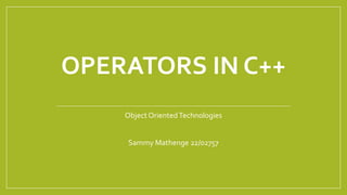 Operators in C++.pptx