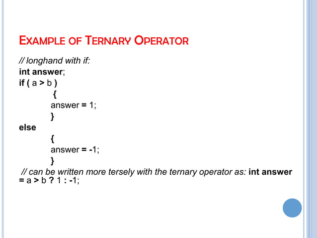 Operators in java | PPTX