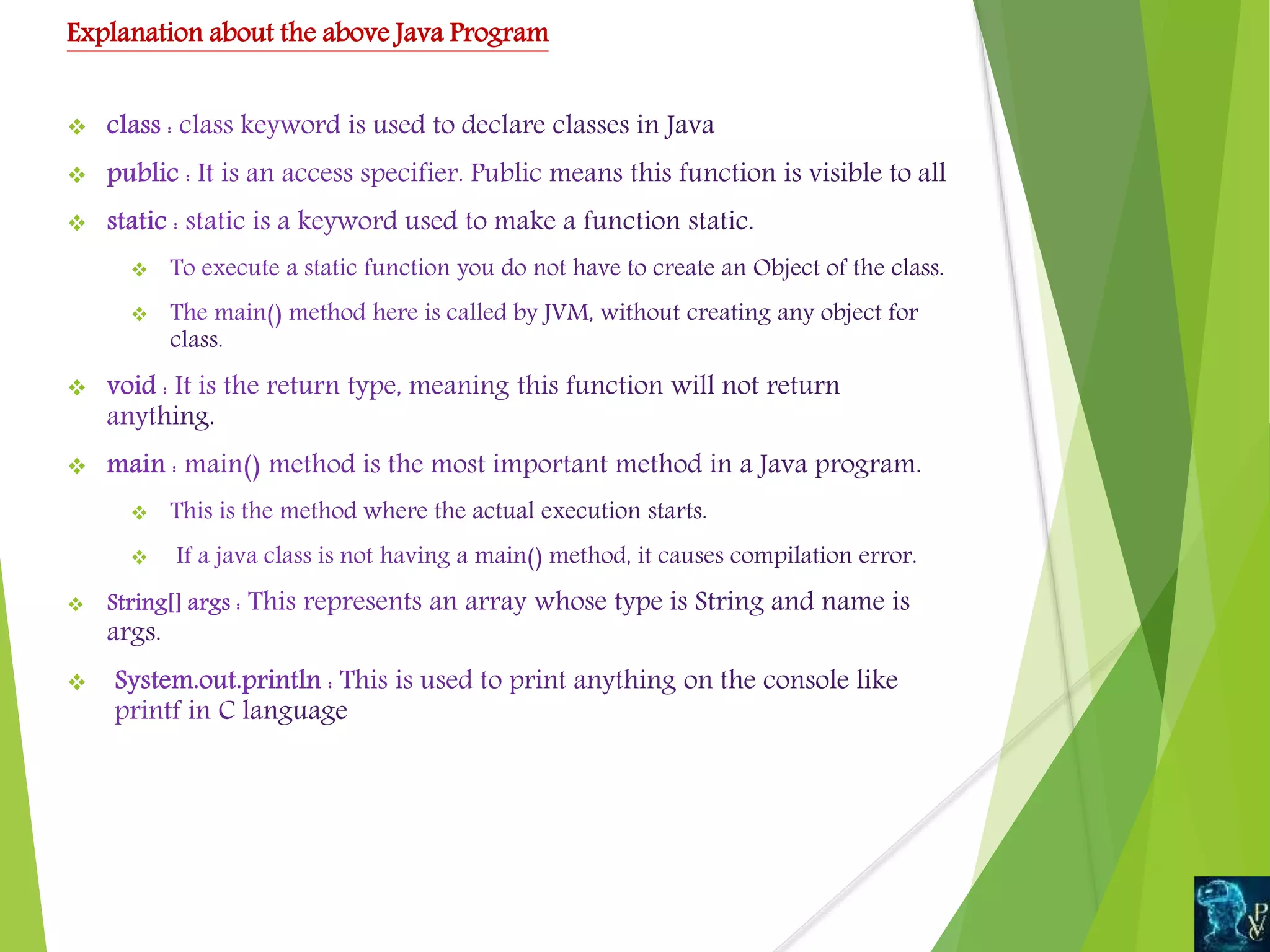 Operators in java | PPT