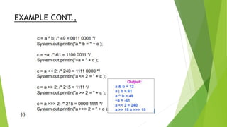 EXAMPLE CONT.,
 