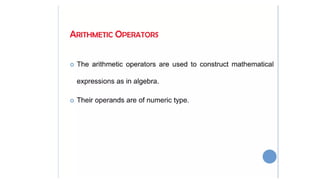 Operators in java explaining different types .pptx