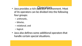 Arithmetic Operators ____ java.pptx
