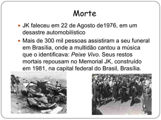 A economia brasileira foi industrializada rapidamente, passando de rural a urbana.Construção de Brasília