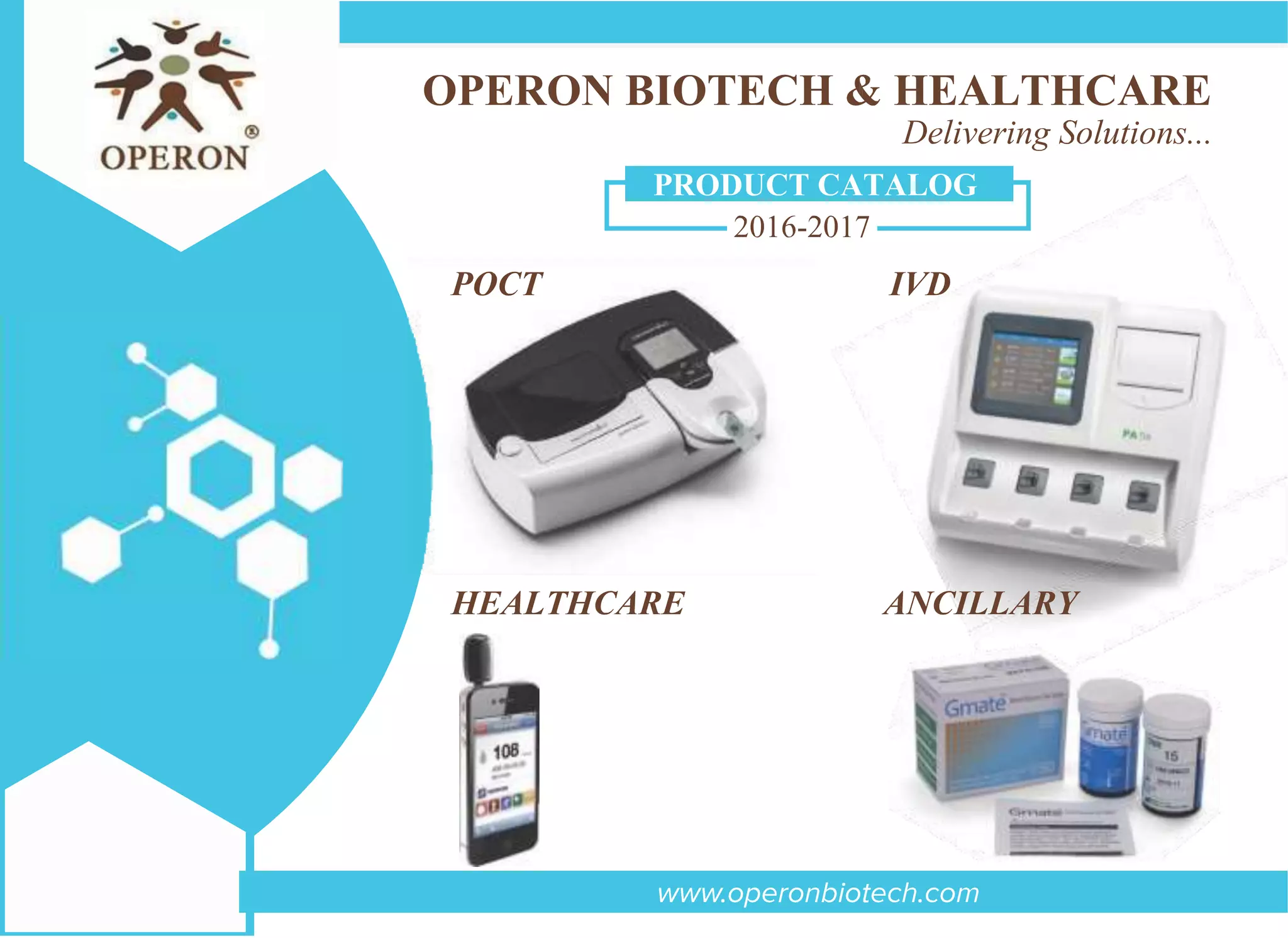 Operon Biotech & Healthcare Product Catalog PPTX Medical Tests