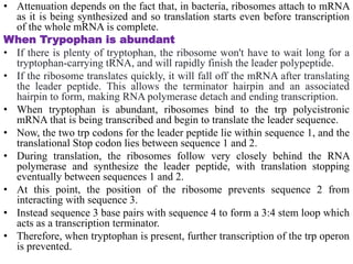 differernt types of Operon concepts