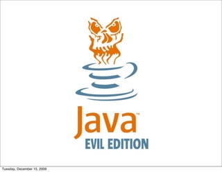 Tuesday, December 15, 2009
 