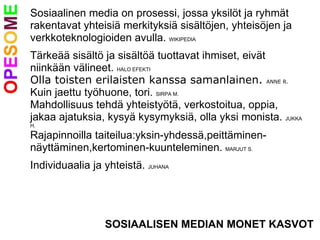 Opettaja Sosiaalisen Median Hyodyntajana Orientaatio PPT opettaja-sosiaalisen-median-hyodyntajana-orientaatio-ppt