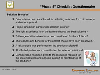 Global 8D Problem Solving Process Training Module | PDF