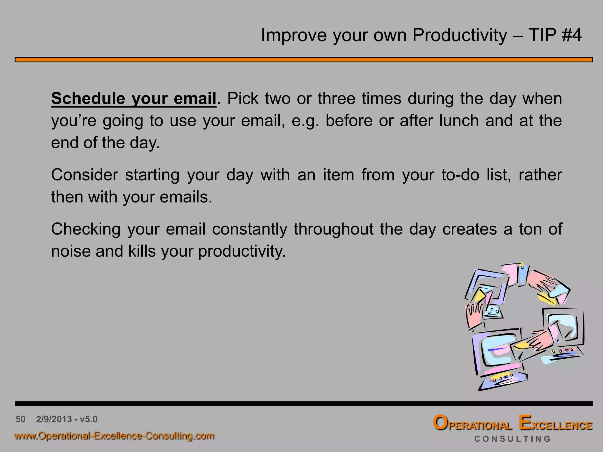 50 4/9/2016 - v6.0
Developing First-Level Strategic Initiatives
The actions required to achieve a strategic objective are generally called
strategies or strategic initiatives.
 The first step in developing strategic initiatives is to formulate an
appropriate question to brainstorm what needs to be done to achieve an
identified strategic objective.
 The next step is to brainstorm answers to this question. Answers can
then be organized, grouped and titled utilizing the Affinity Diagram tool.
 The team is then asked to examine the candidates for strategic
initiatives (usually the groups identified in the Affinity Diagram), and to
arrange them using a Tree Diagram.
 Specially, the team is asked to form a judgment, using data if possible,
on whether each of the candidates is necessary to meet the objective.
 