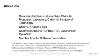 Pache Nasa Embedded Files: Risks, Challenges and Options | PDF