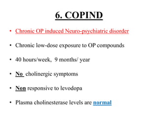 Organophosphate poisoning | PPTX