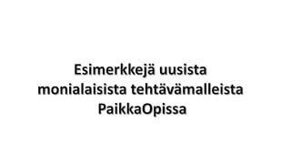 PaikkaOpin esittely Opetushallituksessa 4.4.2017