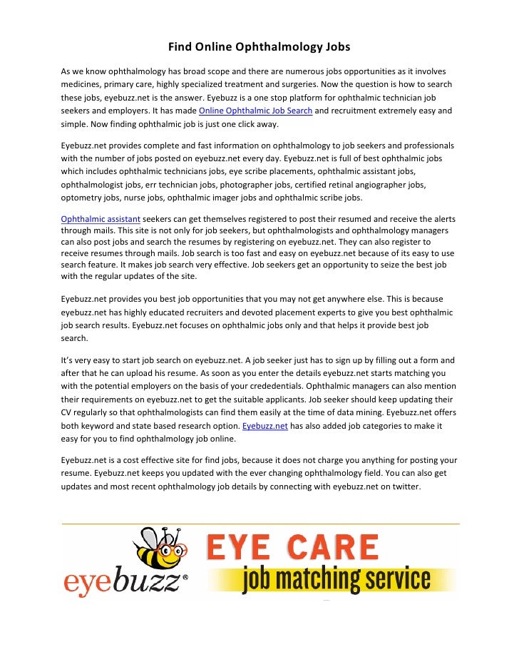 Ophthalmic assistant
