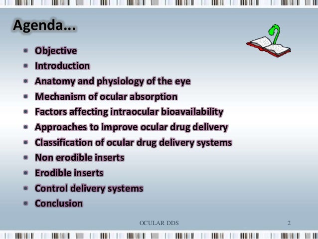 ophthalmic drug delivery system pdf