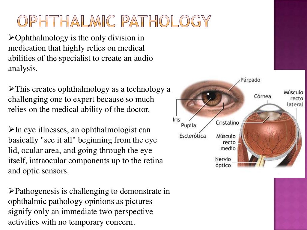 Ophthalmic pathology