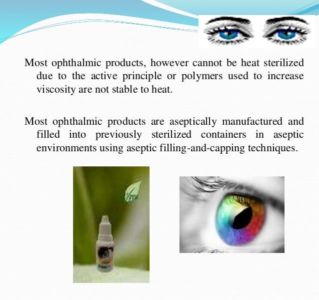 Introduction to Ophthalmic products