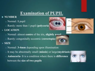 Polykorie Ophthalmology sheet | PPTX
